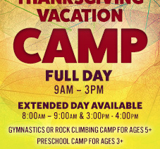 Thanksgiving Day Camps