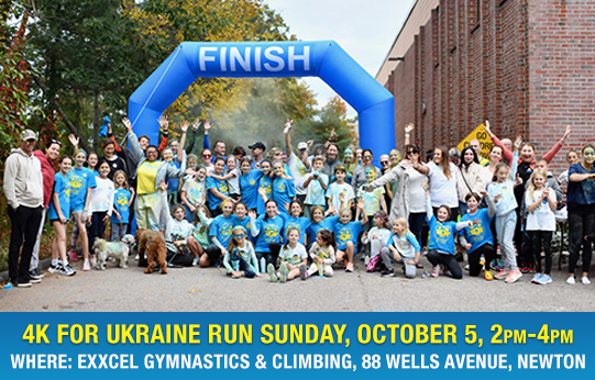 Exxcel Gymnastics and Climbing 4k Run for Ukraine