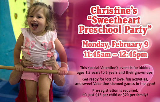 Exxcel Sweetheart Preschool Party