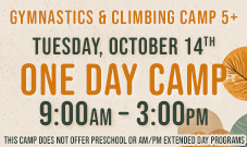 One Day Camp, October 14
