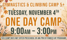 One Day Camp, November 4th