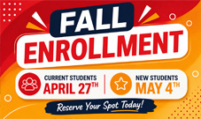 Exxcel Fall Enrollment 2026