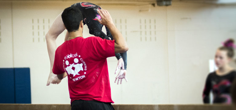 Gymnastics clinics and skill workshops at Exxcel