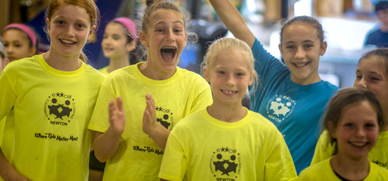 Exxcel competitive gymnastics teams